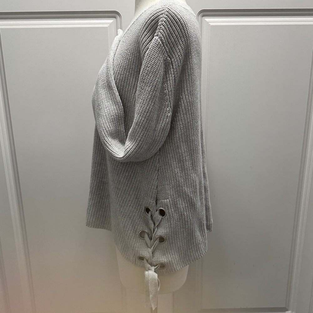 Fate Light Gray Women's Crew Neck Sweater - Picture 2 of 9